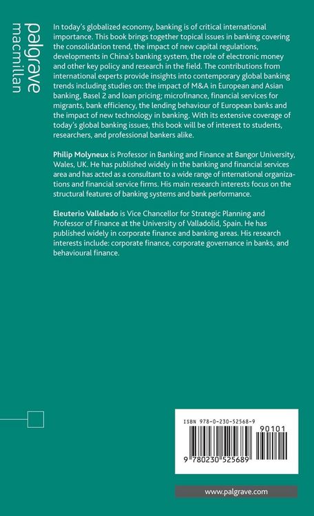 Produktbild: Frontiers of Banks in a Global Economy