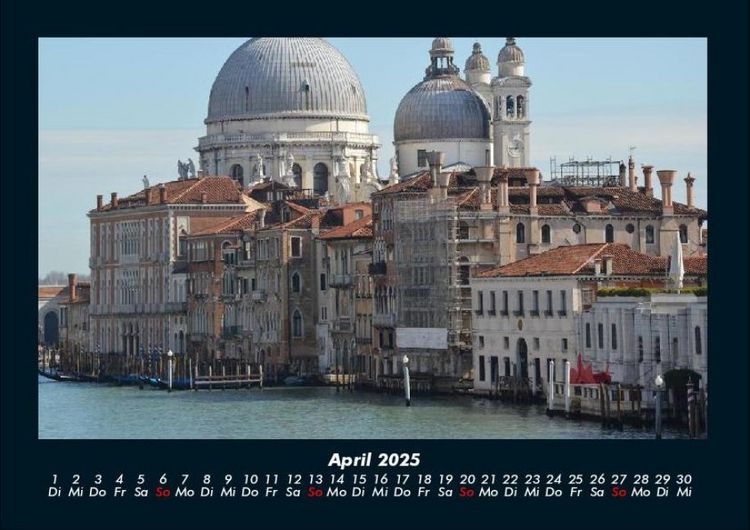 Produktbild: Venedig 2025 Fotokalender DIN A4