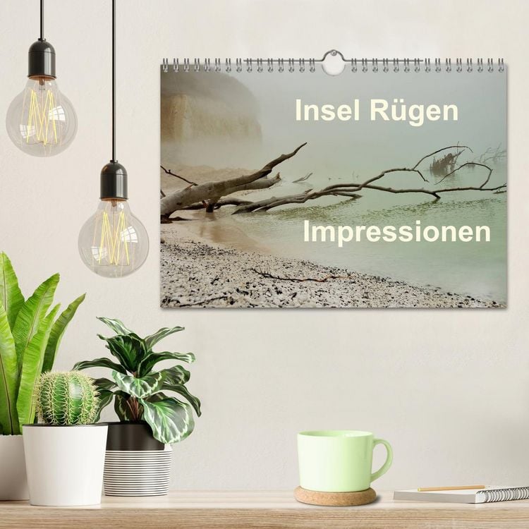 Produktbild: Insel R&uuml;gen Impressionen (Wandkalender 2026 DIN A4 quer), CALVENDO Monatskalender