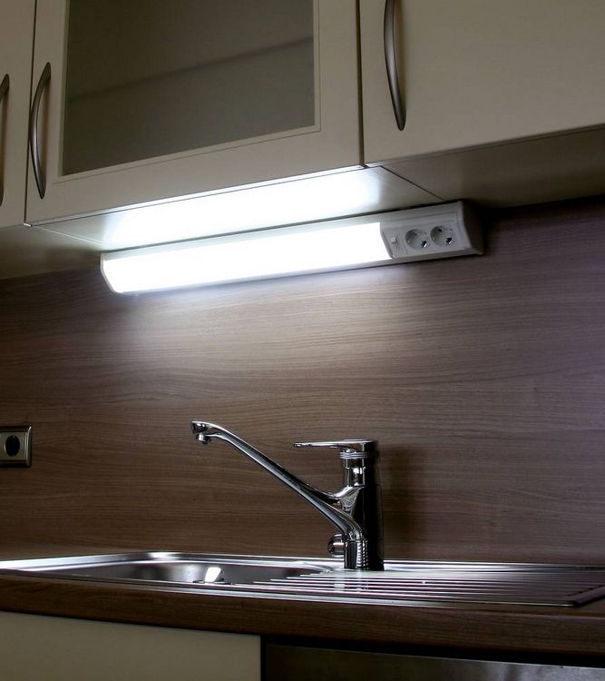 Produktbild: Heitronic BONN LED-Unterbauleuchte LED LED fest eingebaut 15W Warmwei&szlig; Wei&szlig;