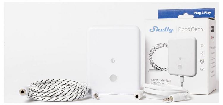 Produktbild: Shelly Flood Gen4 Wassersensor