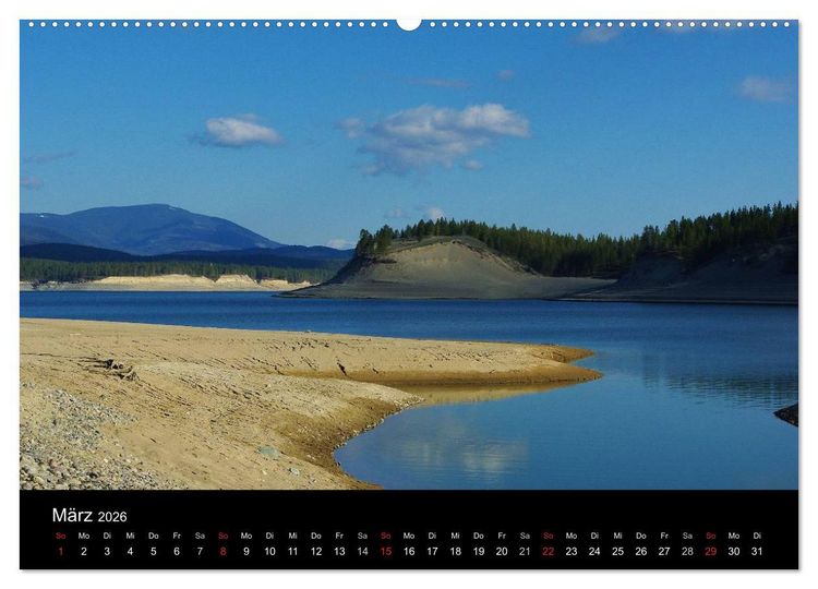 Produktbild: Montana! (Wandkalender 2026 DIN A2 quer), CALVENDO Monatskalender