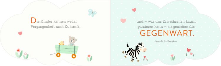 Produktbild: Geldkuvert-Geschenkbuch Wolke konturgestanzt