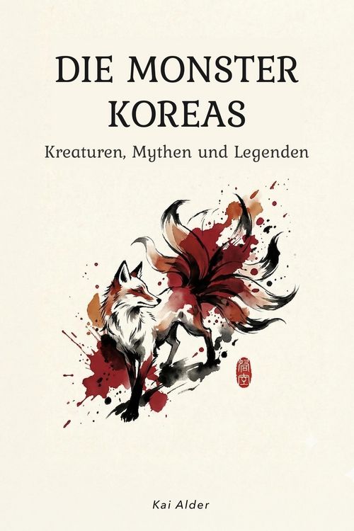 Produktbild: Die Monster Koreas: 14 Kreaturen der koreanischen Mythologie: Gumiho, Dokkaebi, Jeoseung Saja