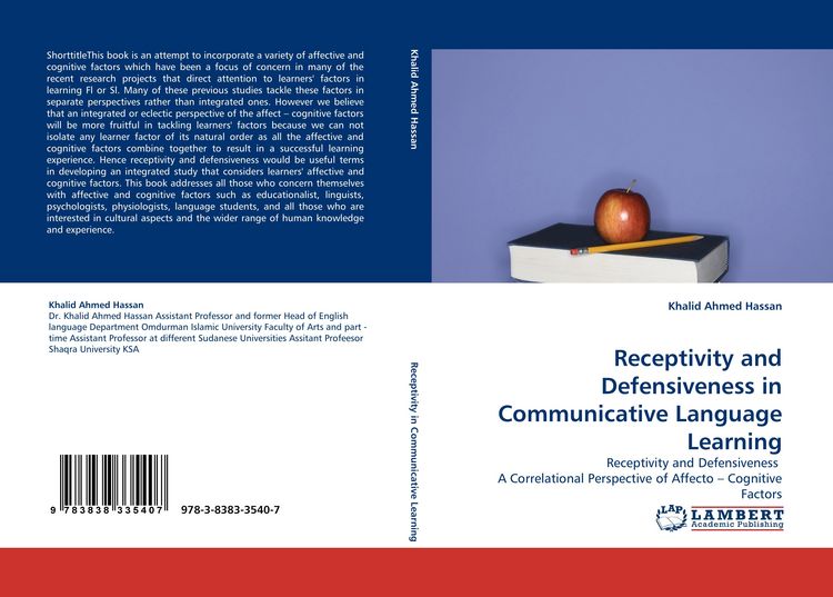 Produktbild: Receptivity and Defensiveness in Communicative Language Learning