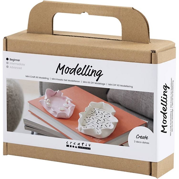 Produktbild: Creativ Company DIY Sets Modellieren Mini Kreativ Set Modellieren, Schalen, Kreativ Box