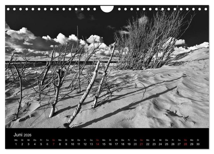 Produktbild: Strandspaziergang an der Ostsee (Wandkalender 2026 DIN A4 quer), CALVENDO Monatskalender