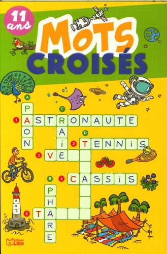 Produktbild: Mots crois&eacute;s : 11 ans