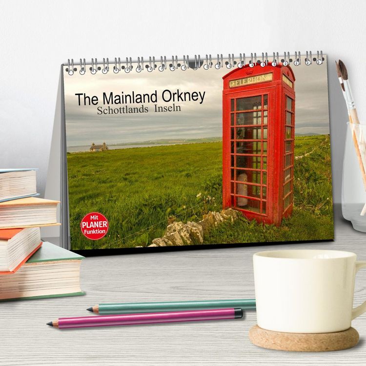 Produktbild: The Mainland Orkney - Schottlands Inseln (Tischkalender 2026 DIN A5 quer), CALVENDO Monatskalender