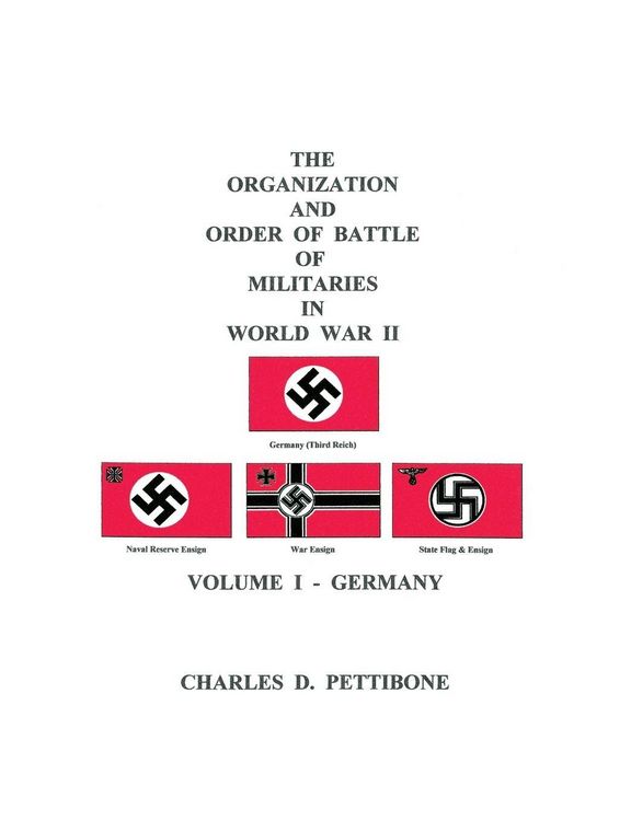 Produktbild: The Organization and Order of Battle of Militaries In World War II