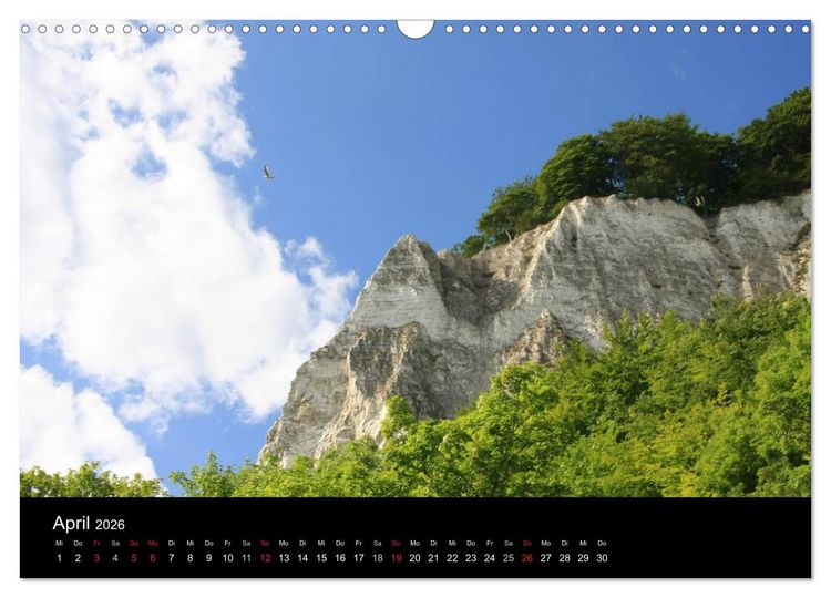 Produktbild: R&uuml;gen (Wandkalender 2026 DIN A3 quer), CALVENDO Monatskalender