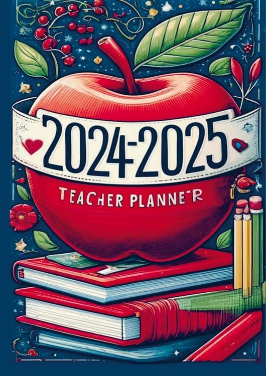 Produktbild: 2024-2025 Lehrerplaner: Der ultimative Organisator f&uuml;r Lehrkr&auml;fte