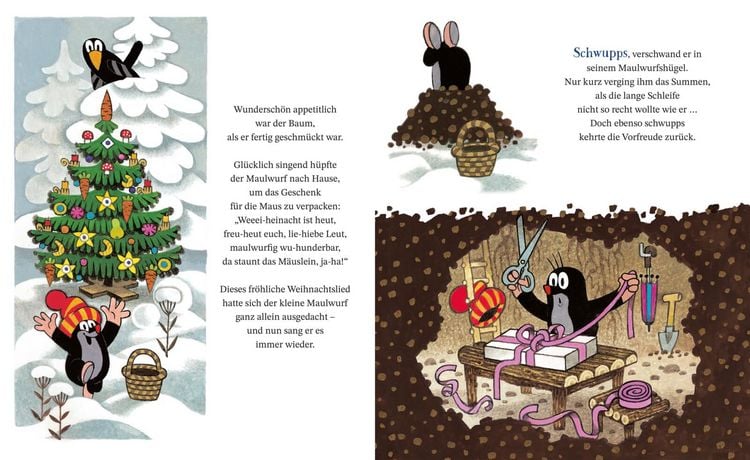Produktbild: Der kleine Maulwurf feiert Weihnachten