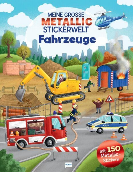 Produktbild: Meine gro&szlig;e Metallic-Stickerwelt Fahrzeuge