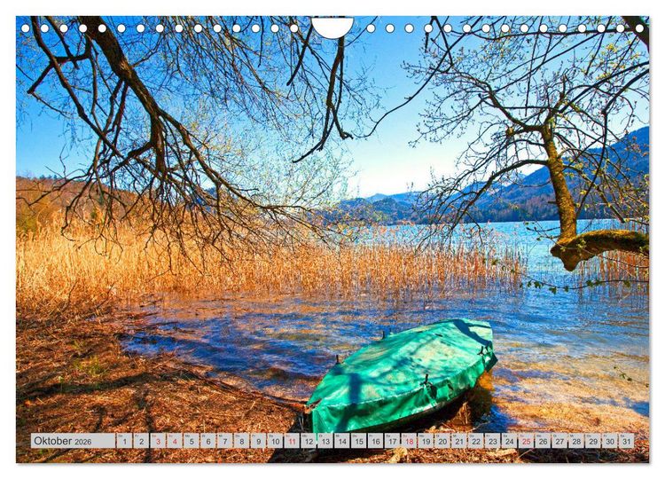 Produktbild: Rund um den Fuschlsee (Wandkalender 2026 DIN A4 quer), CALVENDO Monatskalender