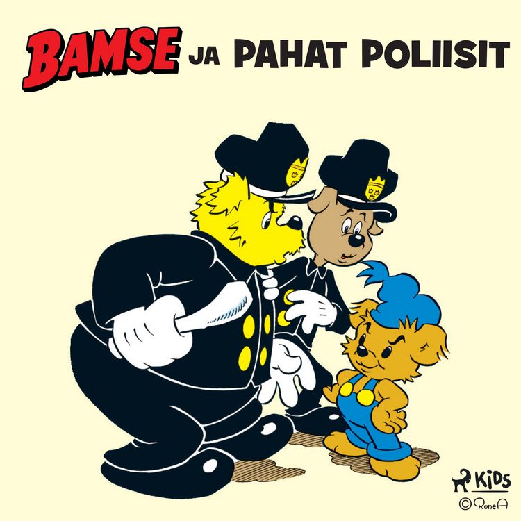 Produktbild: Bamse ja pahat poliisit