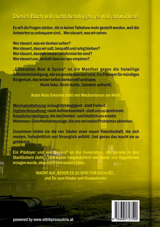 Produktbild: Die Brot & Spiele Generation