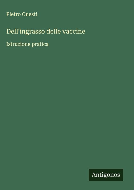 Produktbild: Dell'ingrasso delle vaccine