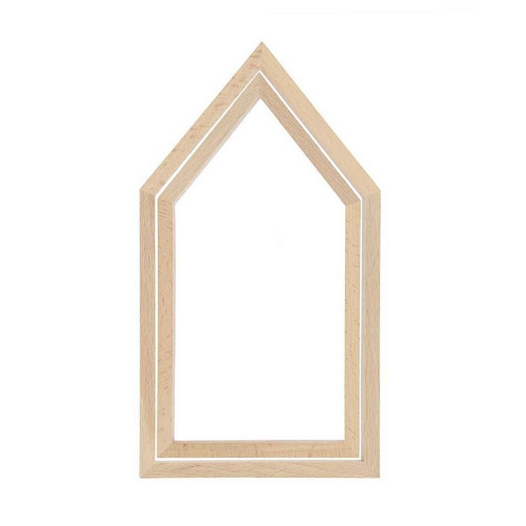 Produktbild: Dekostickrahmen, Haus, mittel