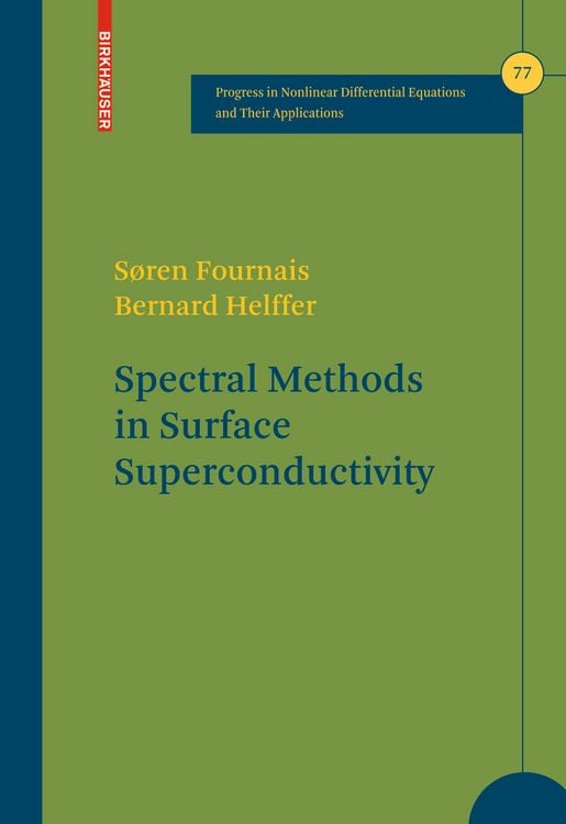 Produktbild: Spectral Methods in Surface Superconductivity
