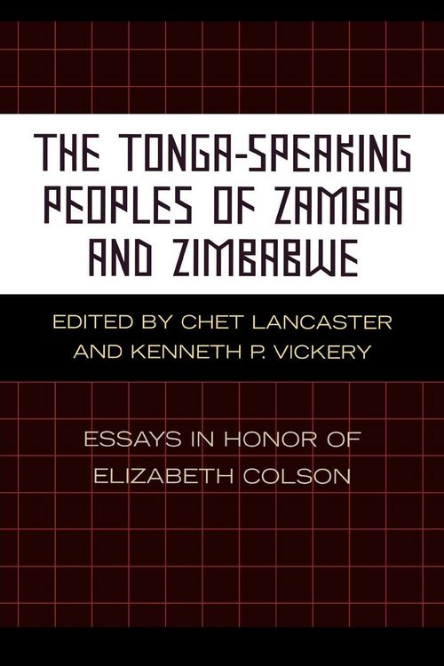 Produktbild: Tonga-Speaking Peoples of Zambia and Zimbabwe