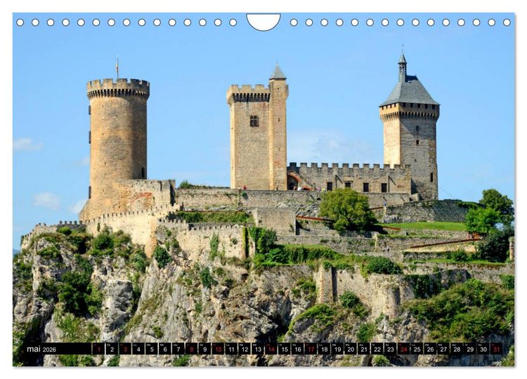 Produktbild: Collection Terre OCCITANIE (Calendrier mural 2026 DIN A4 vertical), CALVENDO calendrier mensuel