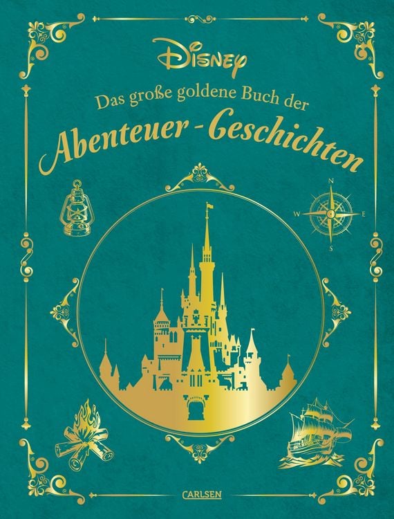 Produktbild: Disney: Das gro&szlig;e goldene Buch der Abenteuer-Geschichten