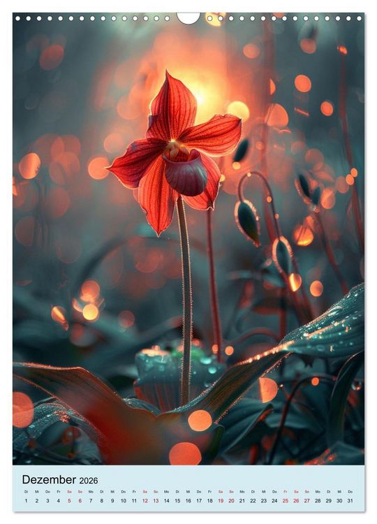 Produktbild: Orchideen Poesie (Wandkalender 2026 DIN A3 hoch), CALVENDO Monatskalender