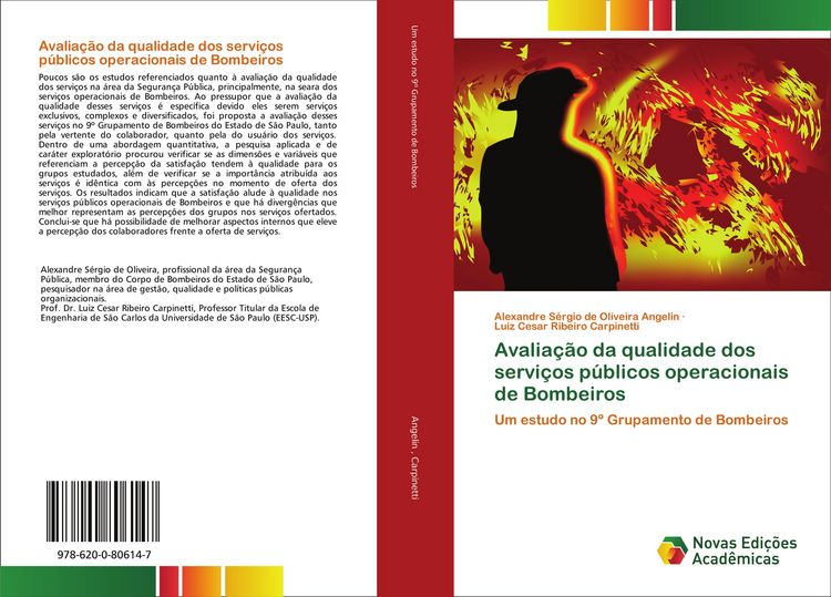 Produktbild: Avalia&ccedil;&atilde;o da qualidade dos servi&ccedil;os p&uacute;blicos operacionais de Bombeiros