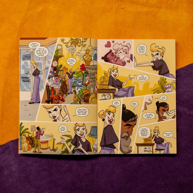 Produktbild: The Bizarre Bazaar: Down a Dark Path (a Graphic Novel)