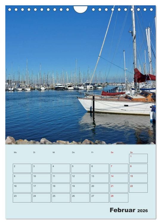 Produktbild: Moin Heiligenhafen (Wandkalender 2026 DIN A4 hoch), CALVENDO Monatskalender