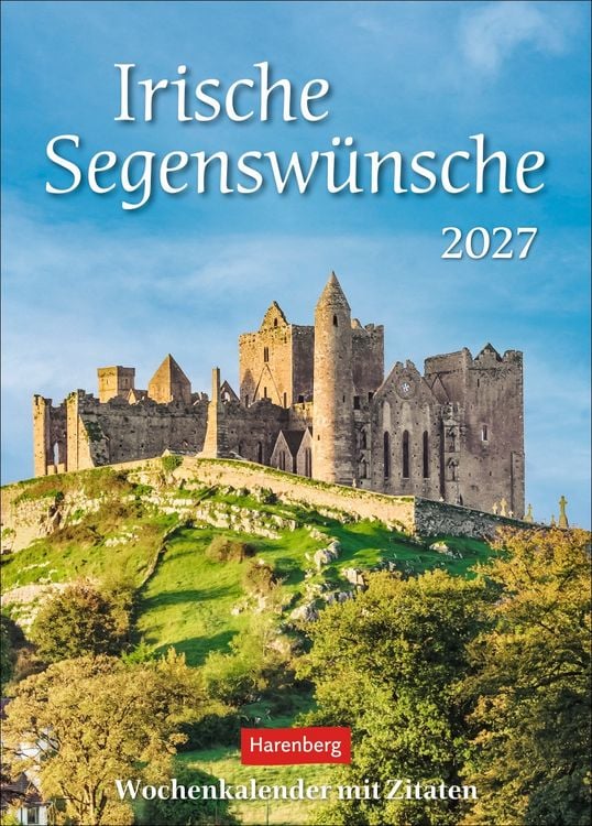 Produktbild: Irische Segensw&uuml;nsche Wochenkalender 2027 - mit Zitaten