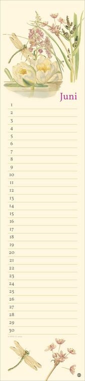 Produktbild: Edith Holden: Geburtstagskalender Langplaner