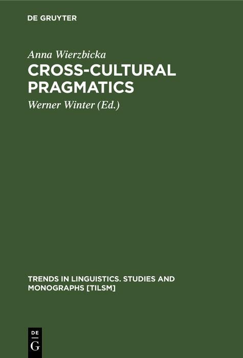 Produktbild: Cross-Cultural Pragmatics