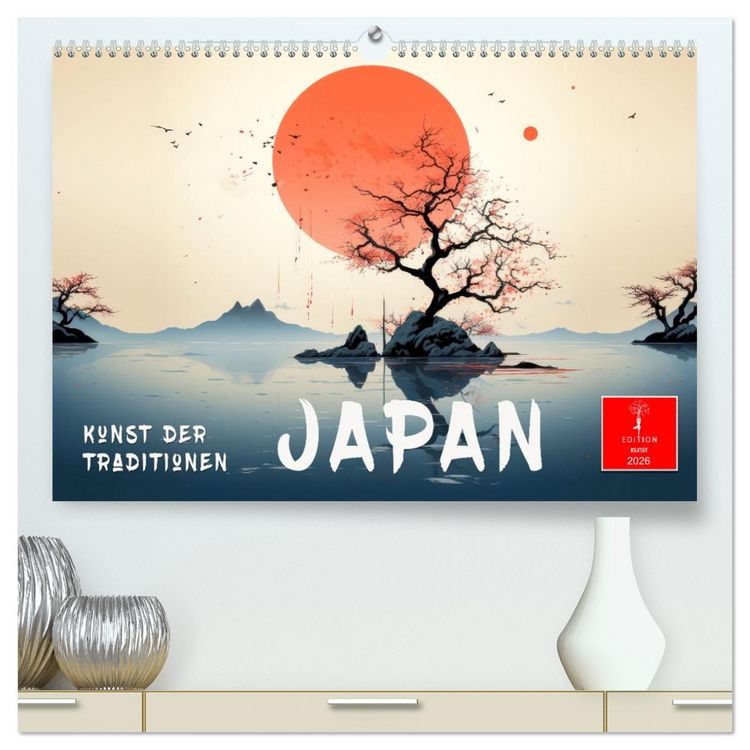 Produktbild: Japan - Kunst der Traditionen (hochwertiger Premium Wandkalender 2026 DIN A2 quer), Kunstdruck in Hochglanz