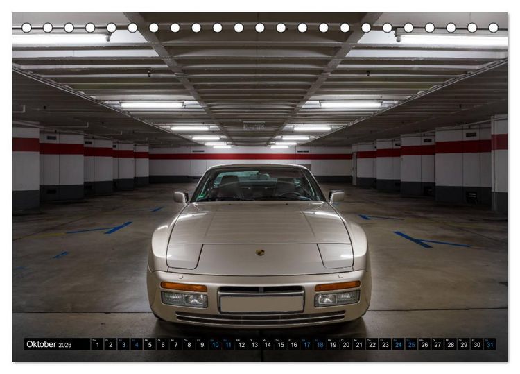 Produktbild: Porsche 944 S2 (Tischkalender 2026 DIN A5 quer), CALVENDO Monatskalender