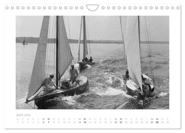 Produktbild: Wind & Welle - Segelsport (Wandkalender 2026 DIN A4 quer), CALVENDO Monatskalender
