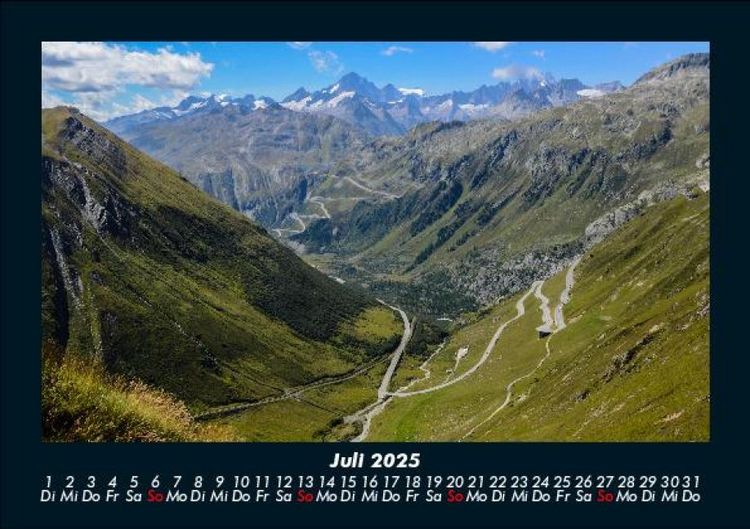 Produktbild: Bergige Welten 2025 Fotokalender DIN A5