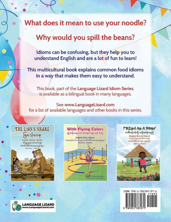 Produktbild: Icing on the Cake - English Food Idioms (Burmese-English)