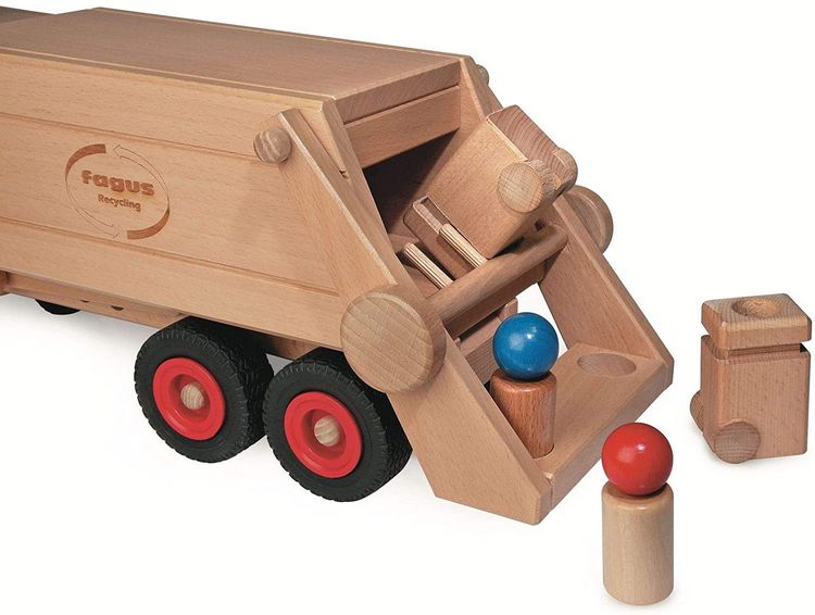 Fagus 10.66 - Mllkipper, Mllauto, Holzspielzeug kaufen