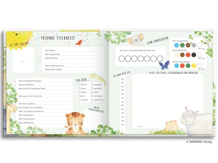 Produktbild: Kindergartenfreunde – SAFARI