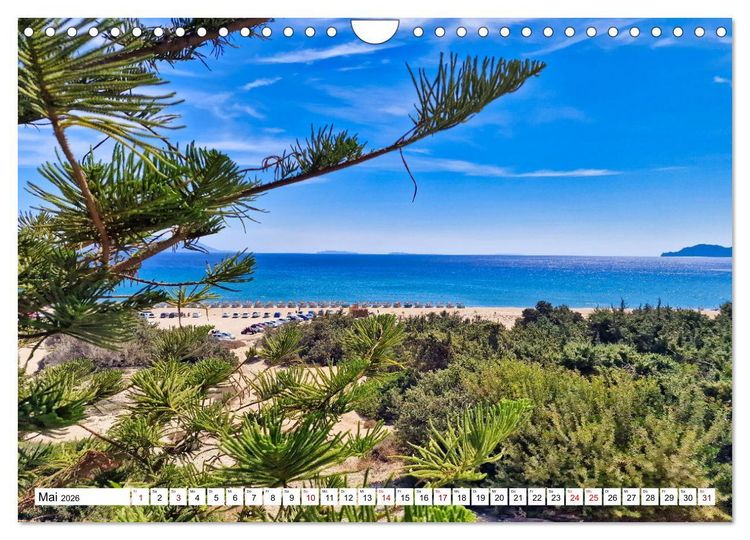 Produktbild: Kos - zauberhafte Insel des Dodekanes (Wandkalender 2026 DIN A4 quer), CALVENDO Monatskalender