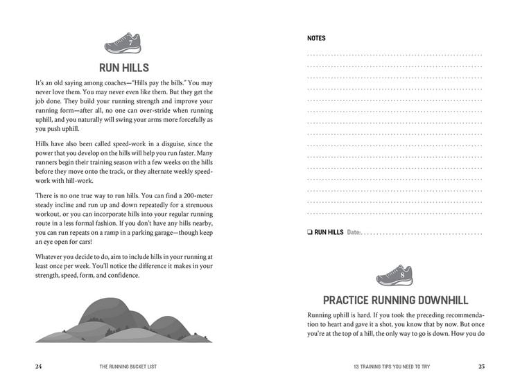 Produktbild: The Running Bucket List