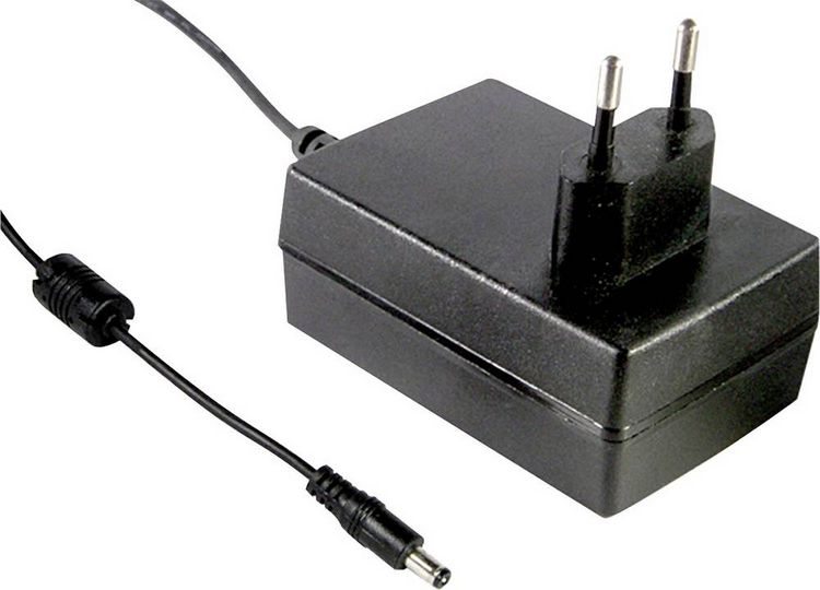 Produktbild: Mean Well GST25E24-P1J Steckernetzteil, Festspannung 24 V/DC 1040mA 25W