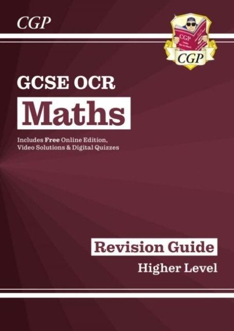 Produktbild: GCSE Maths OCR Revision Guide: Higher inc Online Edition, Videos & Quizzes