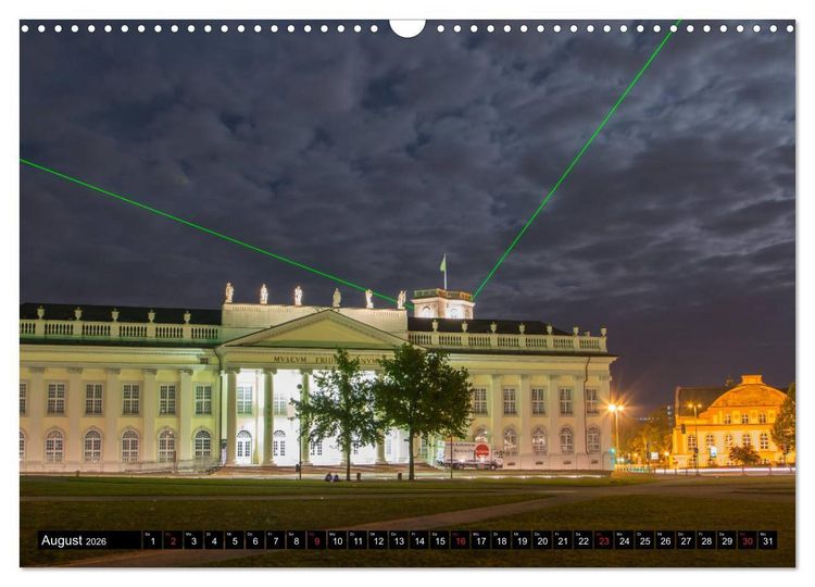 Produktbild: Kassel bei Nacht (Wandkalender 2026 DIN A3 quer), CALVENDO Monatskalender