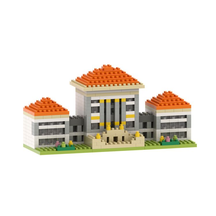 Produktbild: BRIXIES 200055 - Nymphenburg, 3D Konstruktionsbausatz aus Ministeinen, 488 Teile