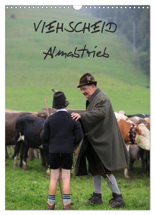 Produktbild: Viehscheid Almabtrieb (Wandkalender 2026 DIN A3 hoch), CALVENDO Monatskalender