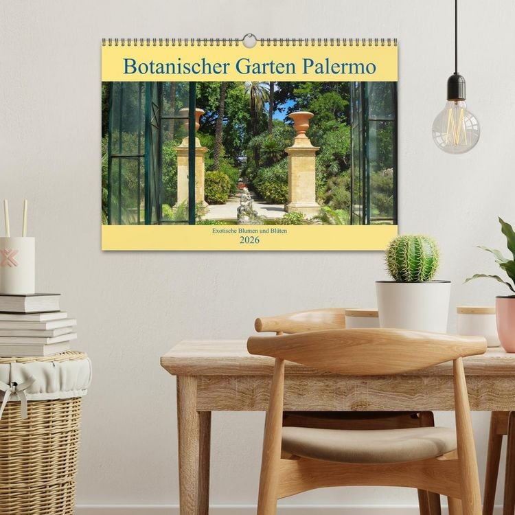 Produktbild: Botanischer Garten Palermo (Wandkalender 2026 DIN A3 quer), CALVENDO Monatskalender