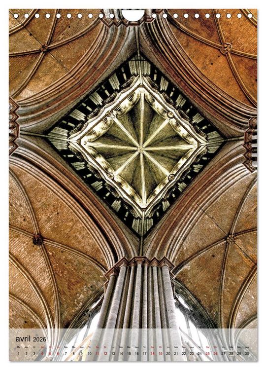 Produktbild: Cit&eacute;s de France (Calendrier mural 2026 DIN A4 horizontal), CALVENDO calendrier mensuel